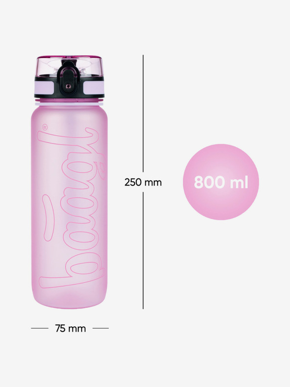 BAAGL  Ljubičasta tritan boca za piće lavanda, 800 ml Baagl