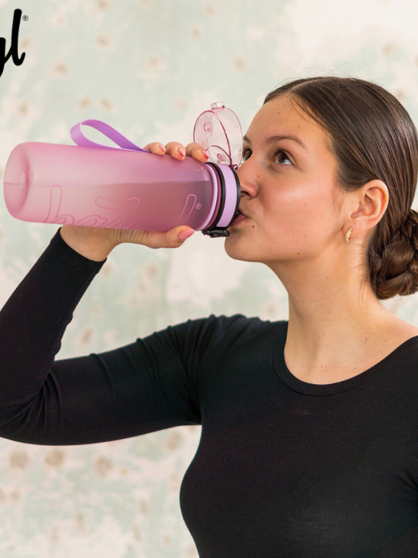 BAAGL  Ljubičasta tritan boca za piće lavanda, 800 ml Baagl