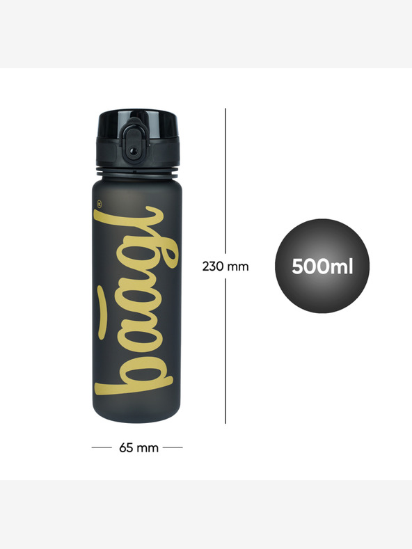 BAAGL  BAAGL Logo Gold Tritan boca za piće, 500 ml BAAGL