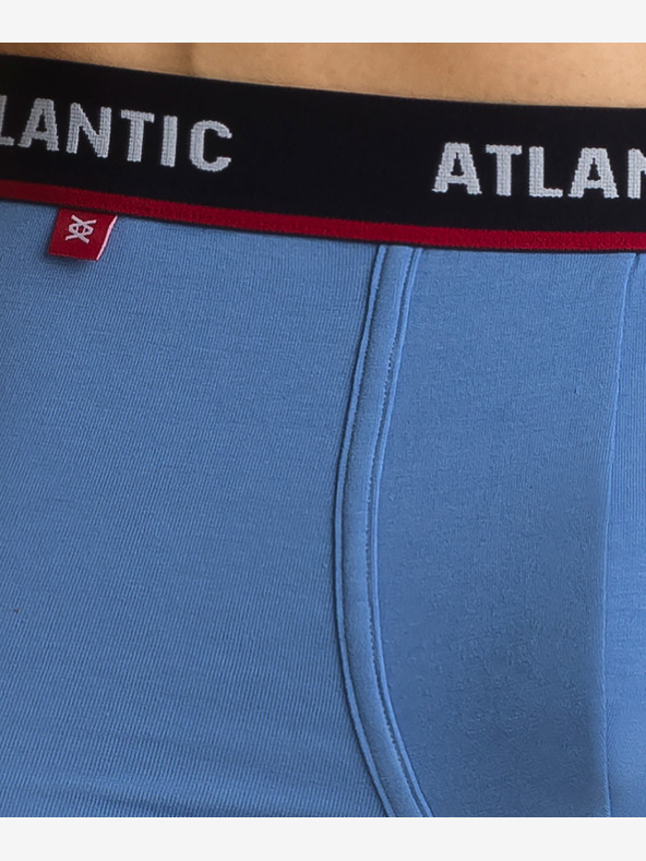 Atlantic 3-PACK Muške bokserice ATLANTIC - tamno plava, plava, tamno plava