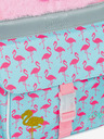 BAAGL  Ružičasta školska torba Zippy Baagl Flamingo