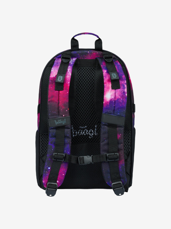 BAAGL  Ljubičasta 3 kompleta skate galaxy: ruksak, pernica, Baagl torba