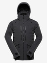 ALPINE PRO Muška skijaška jakna s membranom ptx snow ALPINE PRO REAS dk.true grey