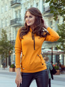 numoco Hoodie s džepovima - senf Numoco