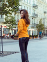 numoco Hoodie s džepovima - senf Numoco