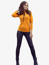 numoco Hoodie s džepovima - senf Numoco