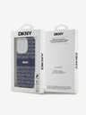 DKNY PC/TPU ponavljajući uzorak Tonal Stripe Magsafe stražnja maska ​​za iPhone 13 Pro Plava DKNY