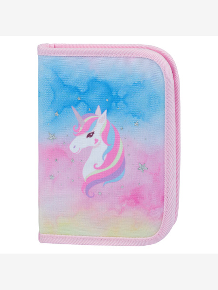 BAAGL  BAAGL jednoslojna pernica Rainbow Unicorn