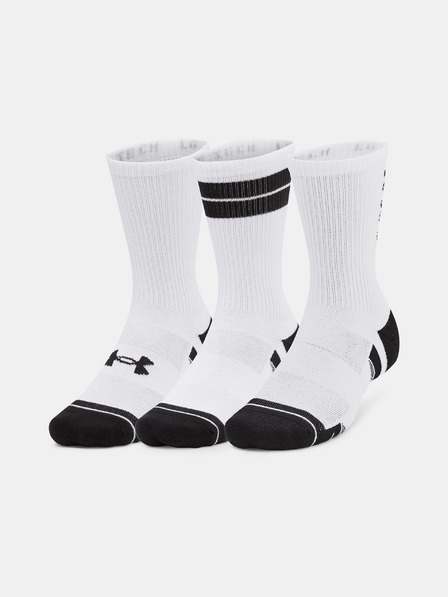 Under Armour Uniseks čarape Under Armour UA Perf Tech Nov Crew (3 para)