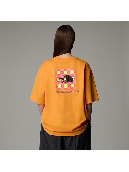 The North Face Narančasta majica The North Face Nse X Yinka Ilori