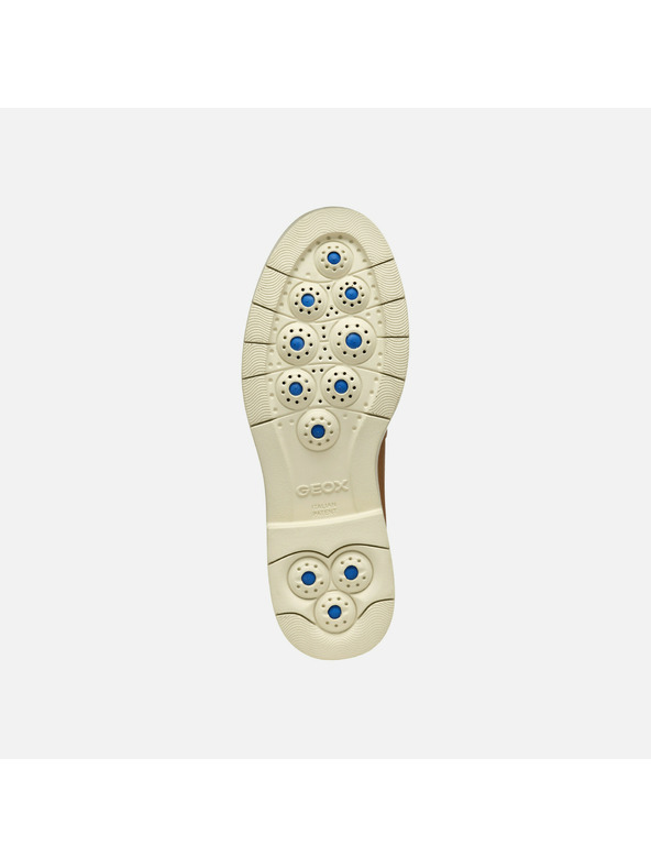 Geox Bež ženske mokasine Geox Spherica EC1