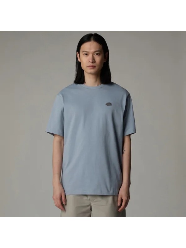 The North Face Muška plava majica The North Face Smoked Pearl Natural Dye s/s Tee