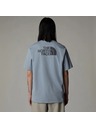 The North Face Muška plava majica The North Face Smoked Pearl Natural Dye s/s Tee