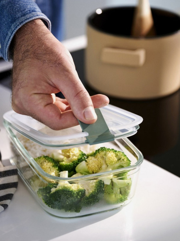 Mepal Staklena kutija za čuvanje hrane Mepal EasyClip 1500 ml