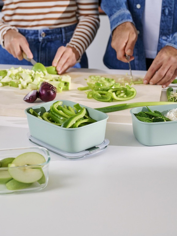 Mepal Svijetlo zelena kutija za pohranu hrane Mepal EasyClip Nordic Sage 700 ml