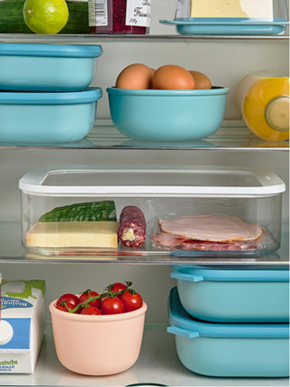 Mepal Set od tri posude u svijetloplavo boji Mepal Cirqula 350+750+1250 ml