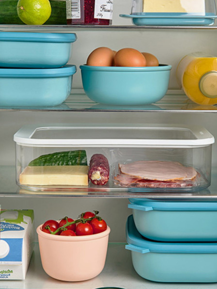 Mepal Set od tri posude u svijetlozelenom tonu Mepal Cirqula 350+750+1250 ml