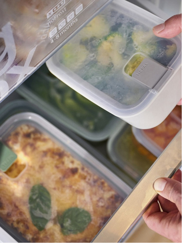 Mepal Set kutija za čuvanje hrane crne boje Mepal EasyClip 2x450 + 1000 ml