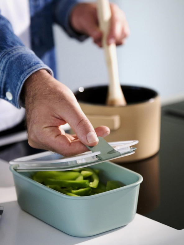 Mepal Set kutija za čuvanje hrane crne boje Mepal EasyClip 2x450 + 1000 ml