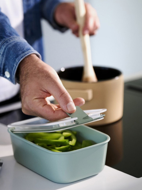 Mepal Set od tri kutije za pohranu hrane svijetlo zelene boje Mepal EasyClip 2x450 + 1000 ml