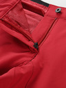 ALPINE PRO Ženski softshell capris ALPINE PRO WEDERA čili