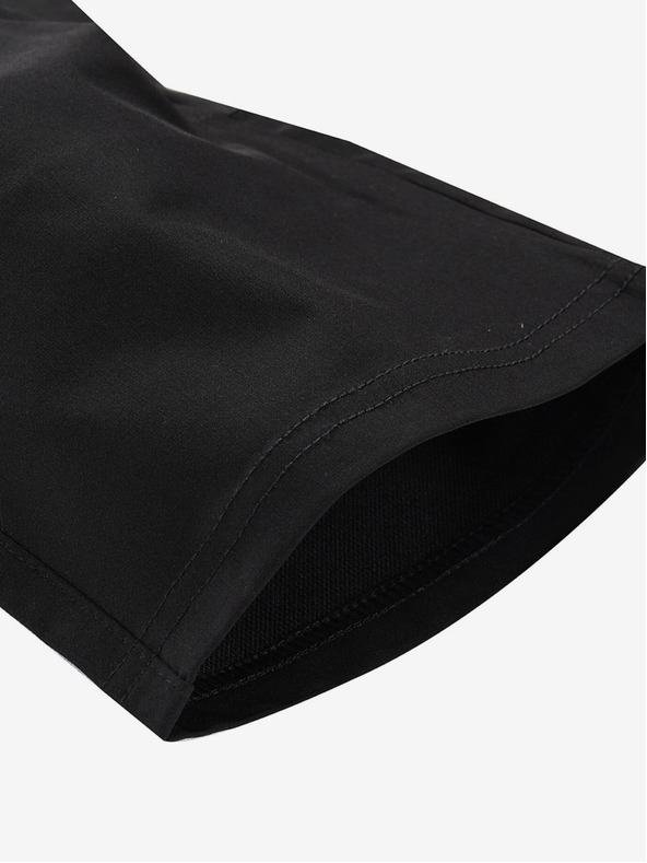 ALPINE PRO Ženski softshell kapri ALPINE PRO WEDERA crni