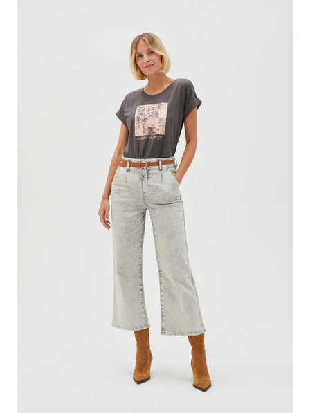 Moodo Sive ženske traperice Moodo