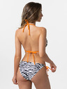 DORINA Komplet od dva ženska gornja dijela kupaćih kostima u narančasto-bijeloj boji DORINA Avalon