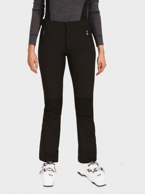 Kilpi Crne ženske softshell skijaške hlače Kilpi DIONE