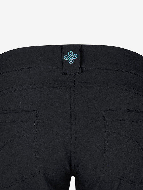 Kilpi Crne ženske vanjske hlače Kilpi BRODELIA