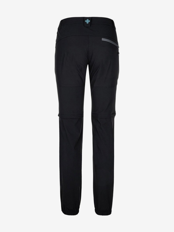 Kilpi Crne ženske vanjske hlače Kilpi HOSIO