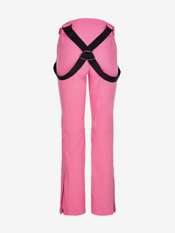 Kilpi Ružičaste ženske softshell skijaške hlače Kilpi DIONE