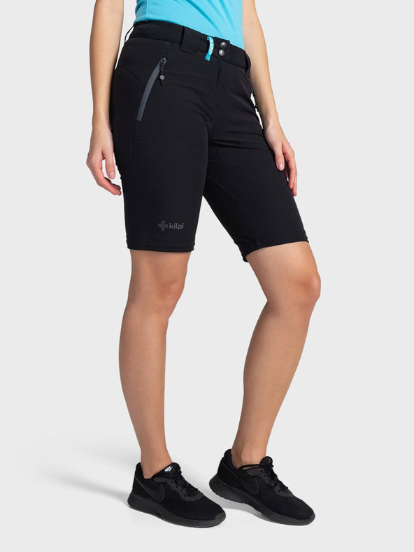 Kilpi Crne ženske vanjske hlače Kilpi HOSIO
