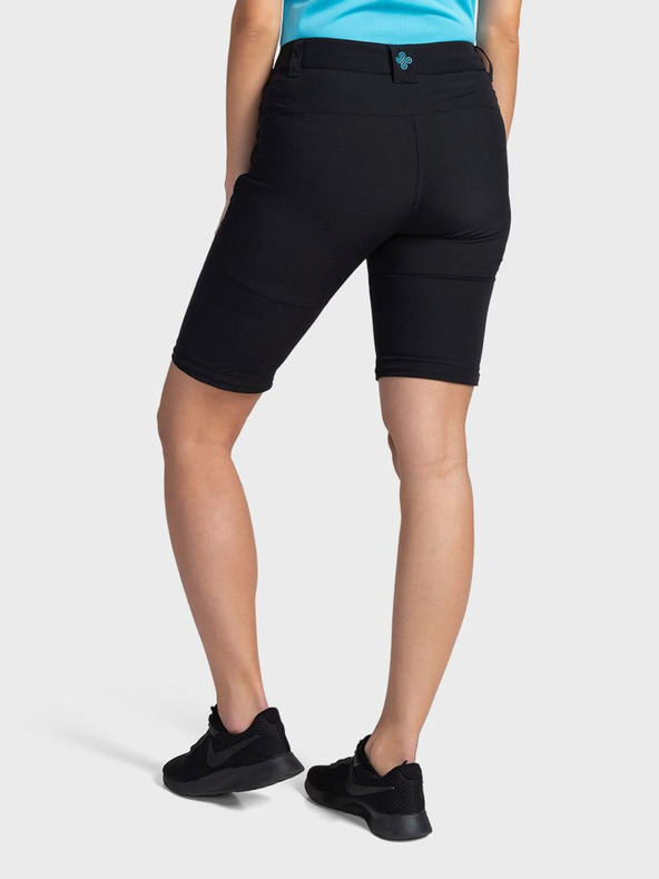 Kilpi Crne ženske vanjske hlače Kilpi HOSIO