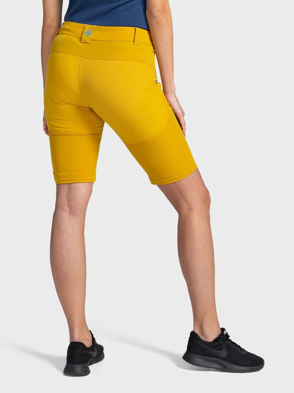 Kilpi Žute ženske vanjske hlače Kilpi HOSIO