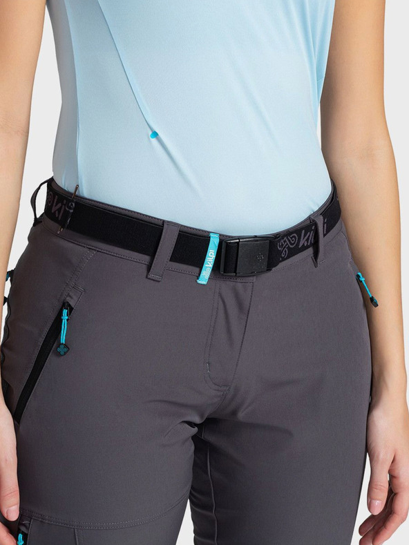 Kilpi Tamno sive ženske vanjske hlače Kilpi Belvela