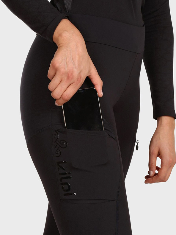 Kilpi Kilpi MOUNTERIA crne ženske tajice za outdoor