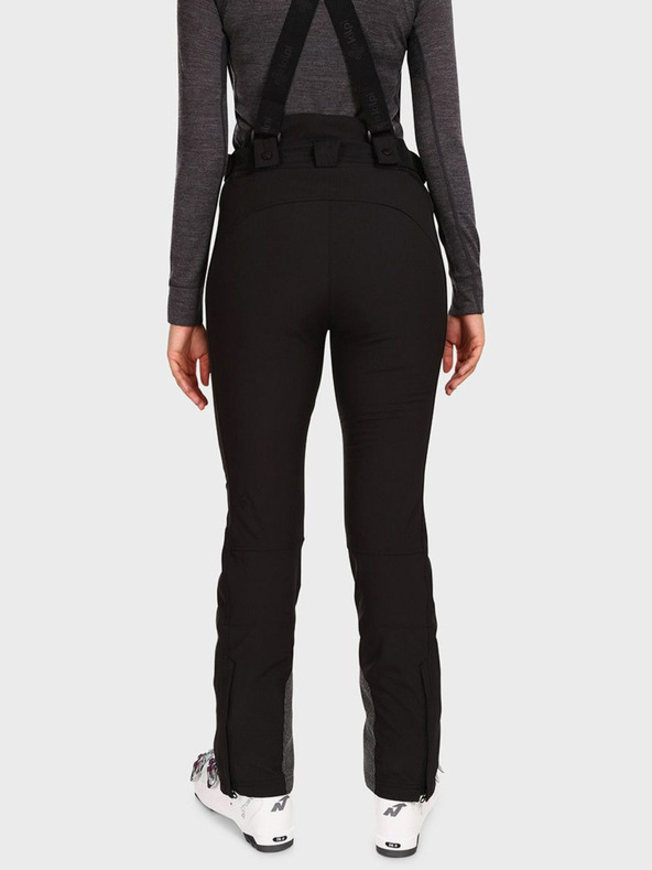 Kilpi Kilpi RHEA crne ženske softshell skijaške hlače