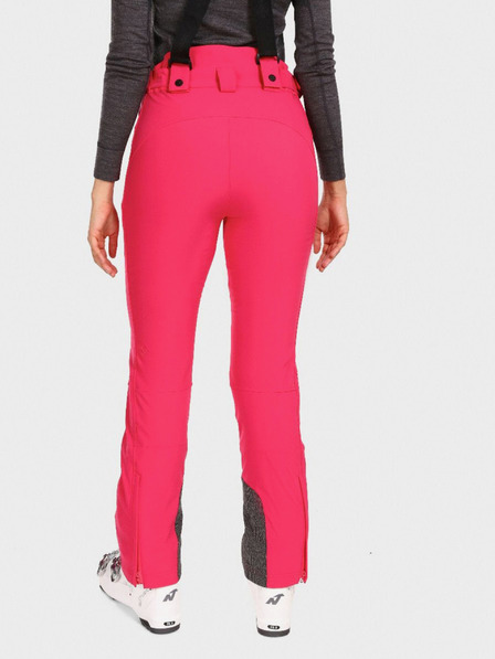 Kilpi Kilpi RHEA tamno ružičaste ženske softshell skijaške hlače