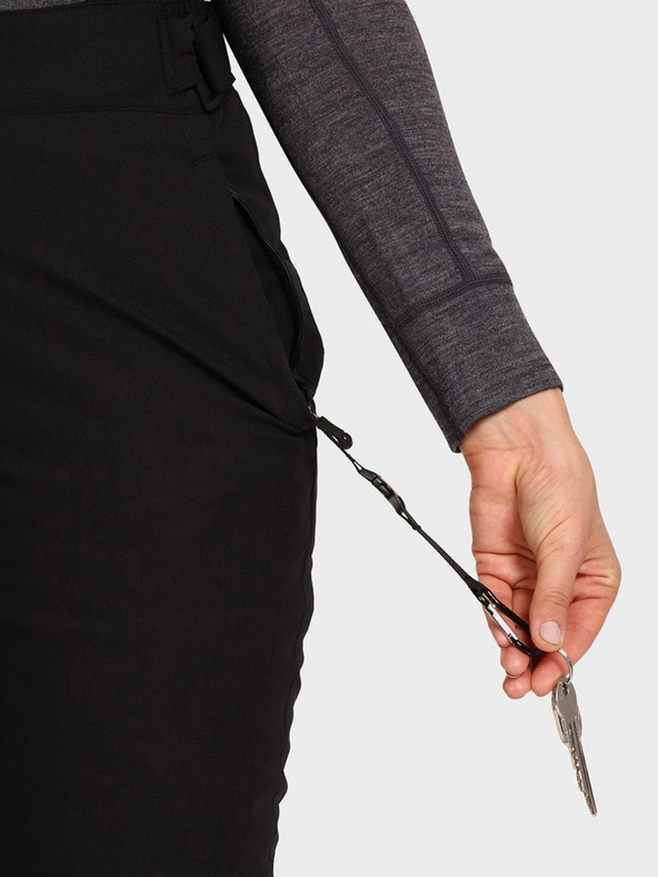 Kilpi Crne ženske skijaške hlače Kilpi ELARE