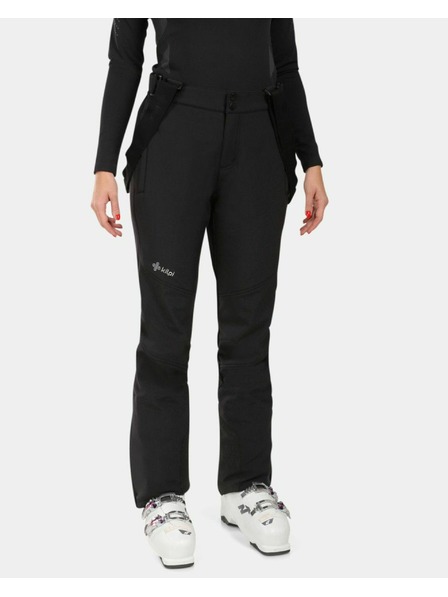 Kilpi Kilpi RHEA-W ženske Softshell skijaške hlače crne