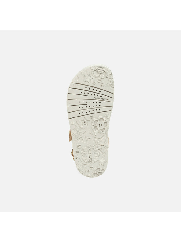 Geox Zlatne djevojčinske sandale Geox Costarei