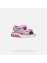 Geox Ružaste djevojčinske sandale Geox Ciberdron