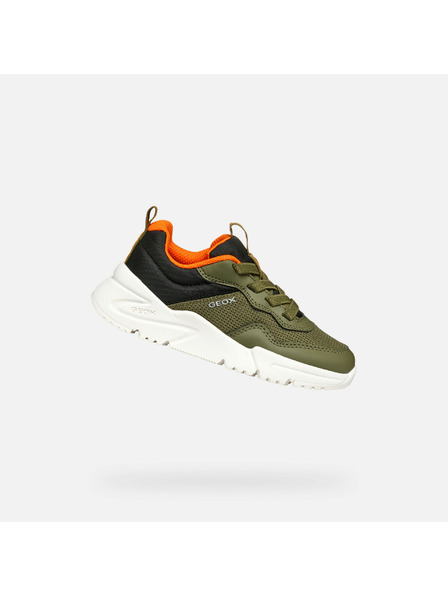 Geox Khaki dječačke tenisice Geox Loftus