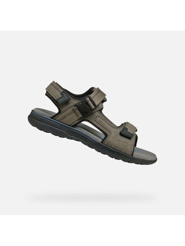 Geox Svjetlo sive muške sandale Geox Spherica EC5