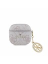 Guess Guess 4G Script PC/PU Charm Futrola za AirPods 4 Roza
