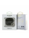 Guess Guess 4G Script PC/PU Charm Futrola za AirPods 4 Smeđa