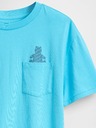 GAP Dječja majica s džepićem Brannan Unisex GAP