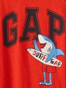 GAP Baby majica s logom Americana GAP