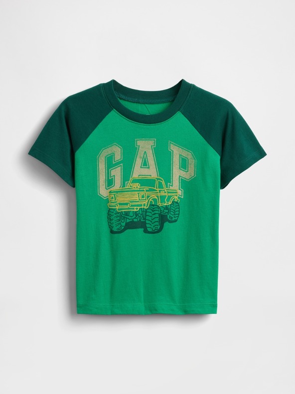 GAP Baby majica s logom Americana GAP
